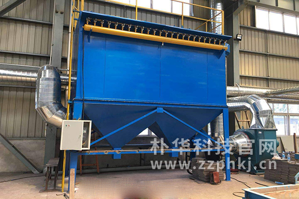 鄭州樸華科技布袋除塵器產(chǎn)品實(shí)拍