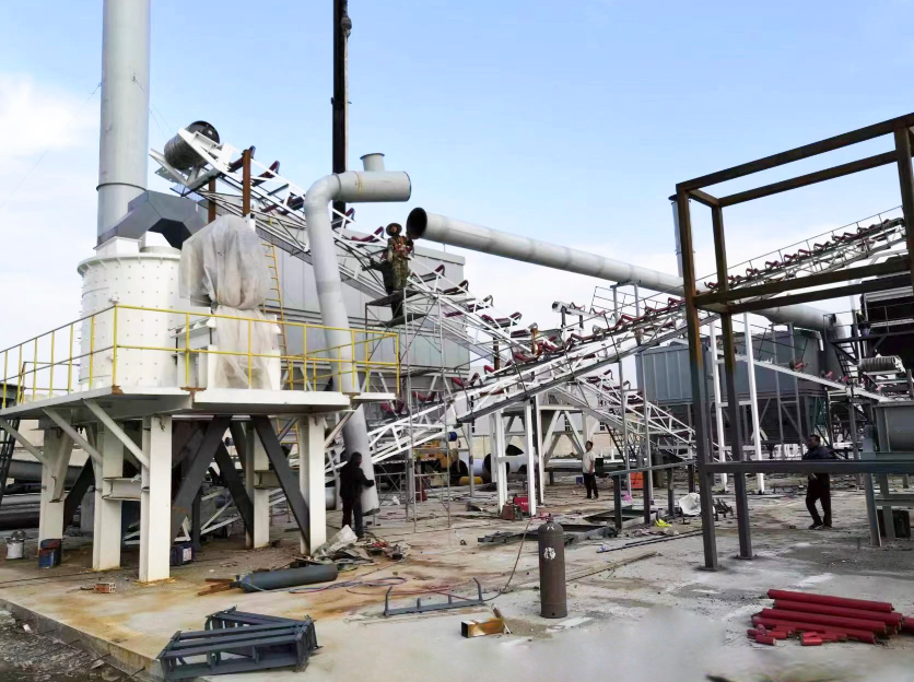 鄭州樸華科技除塵工程案例現場