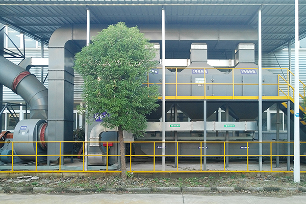 VOCs處理設(shè)備催化劑安裝示例